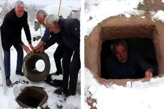 5 Asırlık Gelenek: Erciyes'in Kar Kuyuları Yaza Hazırlanıyor
