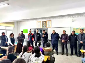 Gümüşgün Çocukları AFAD ile Deprem Tatbikatı Yaptı