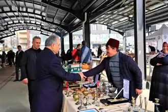 Kayseri Antika Pazarı Kar Yağışı Yüzünden İptal Edildi