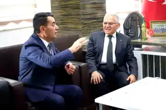 Büyükkılıç, Bünyan'da Proje Görüşmesi Yaptı