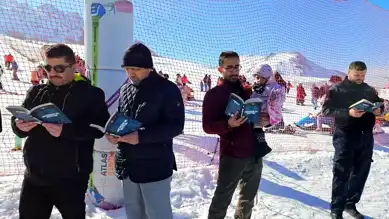 Erciyes'te Kitap Okuma Etkinliği: Hacı Bektaş-ı Veli Teması