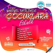 KAYMEK'ten Yarıyıl Tatili Atölyeleri!