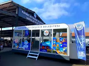 Kayseri'de Mobil Beyaz Masa Vatandaşla Buluştu