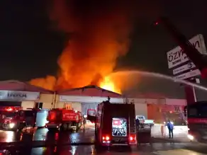 Kayseri OSB'de Fabrika Yangını!
