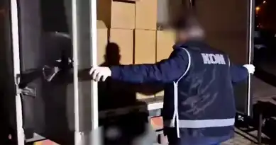 Kayseri'de 1 Ton Kaçak Tütün Ele Geçirildi