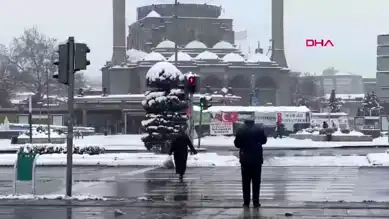 Kayseri'de Yollar Kar Altında Kaldı!