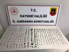 Kayseri'de 328 Tarihi Eser Ele Geçti!