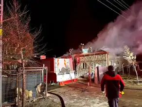 Kayseri Melikgazi'de Ev Yangını!