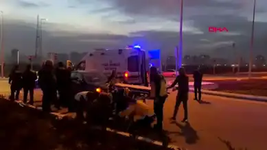 Kayseri'de Motosiklet Kazası: 4 Yaralı