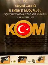 Kayseri'de Silah Operasyonu: 3 Tabanca Ele Geçirildi