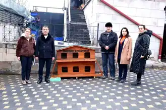 Bünyan'da Sokak Hayvanlarına Kulübe Desteği