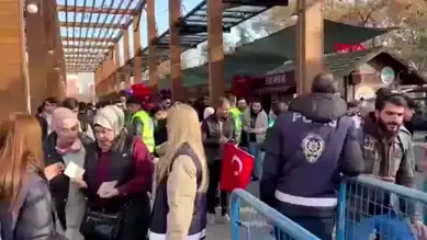 Kayseri'de Suriyeliler Kutlama Düzenledi