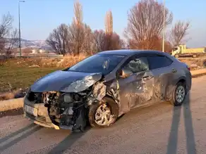 Kayseri'de Çarpışma: 4 Yaralı