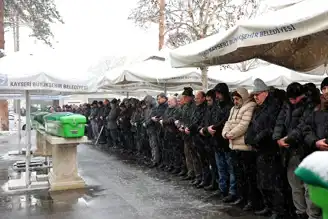 Kıbrıs Gazi Seyit Şemsettinoğlu Veda Edildi