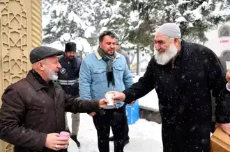 Kocasinan'da Sıcak Salep İkramı!