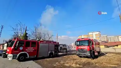 Kocasinan'da Boş Evde Yangın!