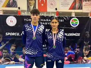 Kocasinanlı Masa Tenisi Sporcuları Türkiye İkincisi Oldu