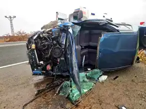 Malatya'da Otomobil Kazası: 1 Yaralı