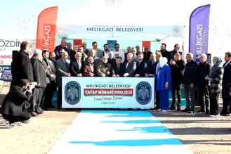 Melikgazi'de 120 Konutluk Yatay Mimari Projesi