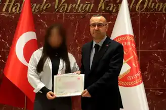 Kayseri'de Çocuklara Kayak Eğitimi