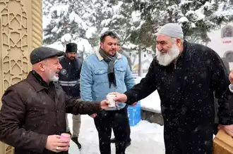 Kocasinan'da Salep İkramı Devam Ediyor