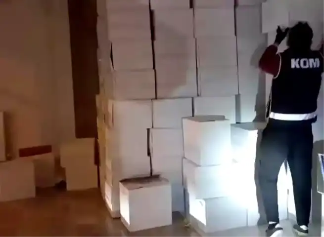Kayseri'de 900 Kilo Kaçak Tütün Operasyonu!