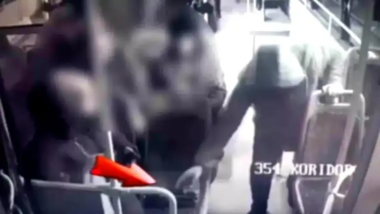 Kayseri'de Otobüste Hırsız Yakalandı!