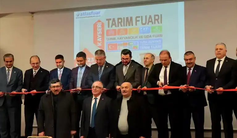 Kayseri'de Tarım, Hayvancılık ve Gıda Fuarı Başladı