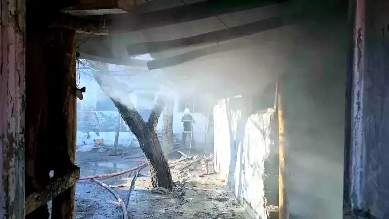 Kocasinan'da Boş Evde Yangın!