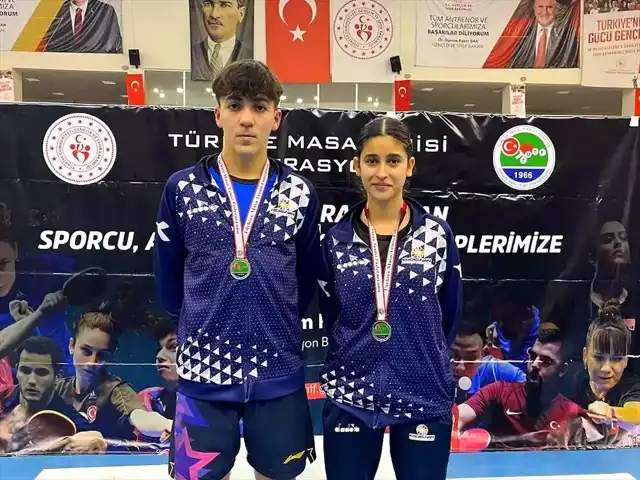 Kocasinanlı Masa Tenisi Sporcuları Türkiye İkincisi Oldu